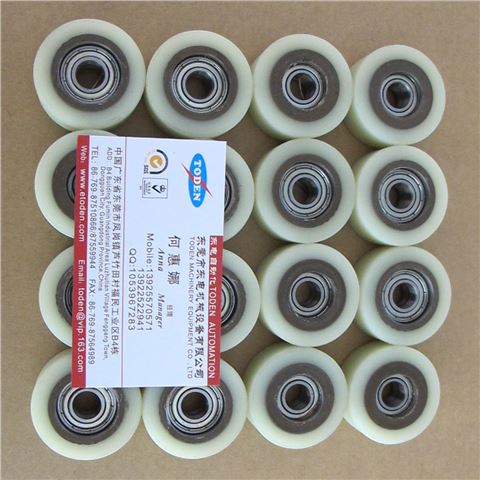 圆筒机专用中号包胶轮Φ23